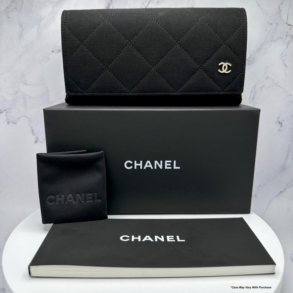 CHANEL Sunglasses Black Square Shield Gold CC Gradient Brown Lens - Picture 15 of 16